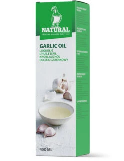 Natural Knoblauchöl 450ml -Tiernahrung 201070 natural garlic oil 450ml box he02