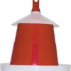 Futterautomat Für Geflügel Rot 3kg -Tiernahrung 7571 futterautomaten1